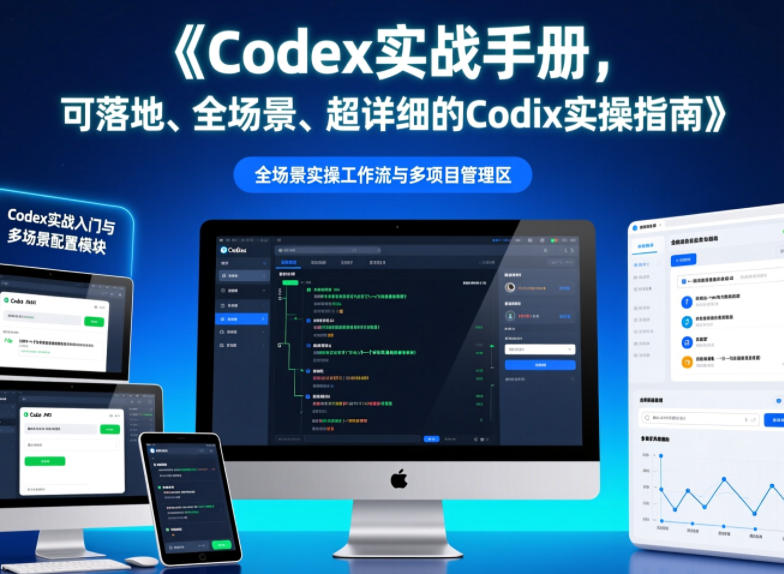 Codex实战手册,可落地、全场景、超详细的Codex实操指南-悟空知识星球