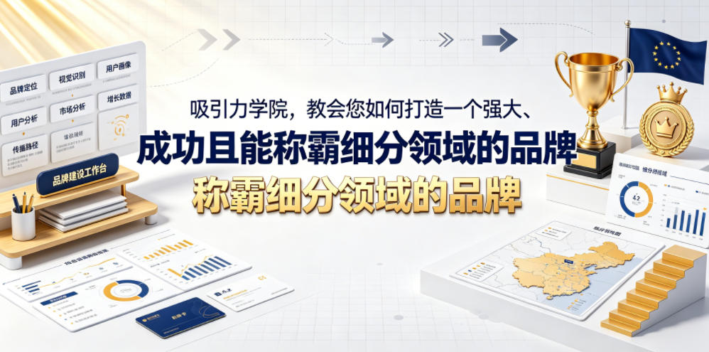 吸引力学院，教会您如何打造一个强大、成功且能称霸细分领域的品牌！【原创双语字幕】-悟空知识星球