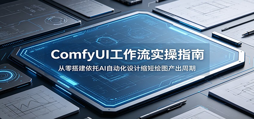 ComfyUI 工作流实操指南：从零搭建依托AI自动化设计缩短绘图产出周期-悟空知识星球