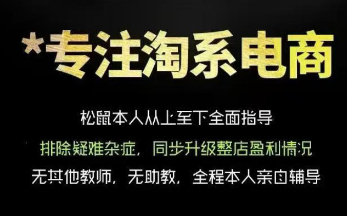松鼠会电商VIP课程，从基础布局到高阶优化，助你掌握淘宝运营逻辑，提升店铺流量与转化-悟空知识星球