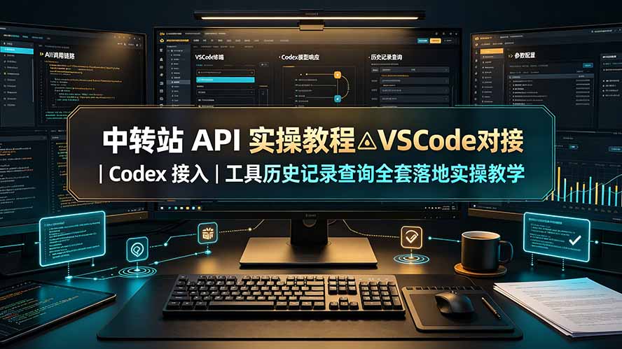（19520期）中转站 API 实操教程△VSCode 对接｜Codex 接入｜工具历史记录查询全套落地实操教学-悟空知识星球