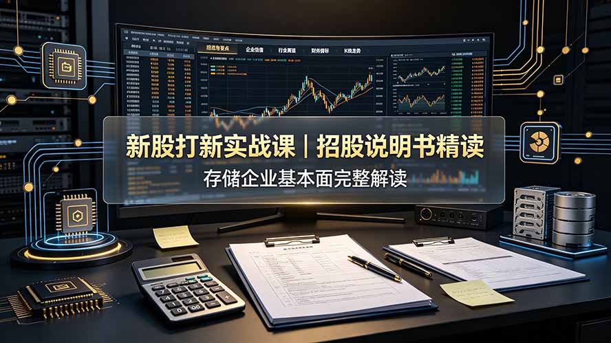 (19255期)付费文章:新股打新实战课|招股说明书精读,存储企业基本面完整解读-悟空知识星球