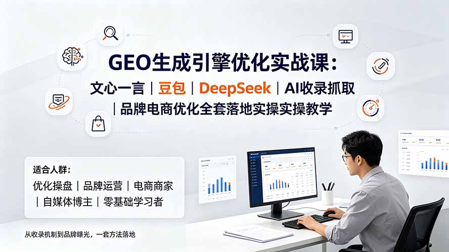 （19456期）GEO生成引擎优化实战课：文心一言｜豆包｜DeepSeek｜AI收录抓取｜品牌电商优化全套落地实操教学-悟空知识星球