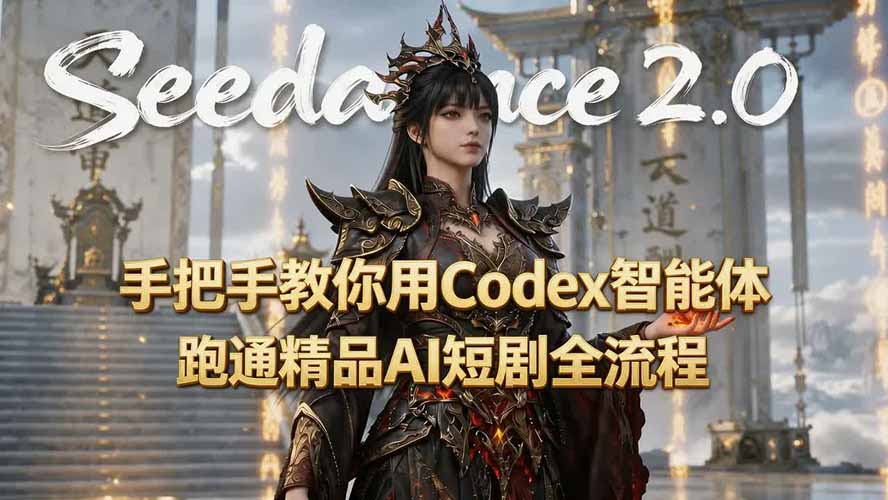 （19507期）手把手教你用Seedance2.0+Codex智能体跑通精品AI短剧全流程（附3种skill技能）-悟空知识星球