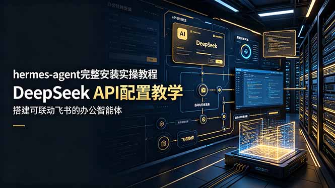 （19128期）hermes-agent完整安装实操教程，DeepSeek API配置教学，搭建可联动飞书的办公智能体-悟空知识星球
