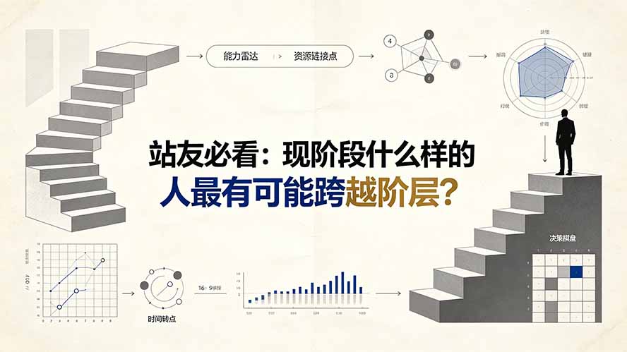 （19475期）付费文章：站友必看：现阶段什么样的人最有可能跨越阶层?-悟空知识星球