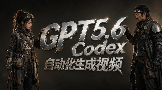 GPT5.6+Codex自动化生成视频全流程实战，从提示词设计、角色设定、封面海报，到视频生成思路与自动化工作流-悟空知识星球
