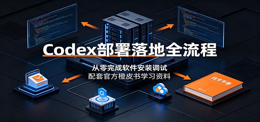 Codex部署落地全流程：从零完成软件安装调试，配套官方橙皮书学习资料-悟空知识星球
