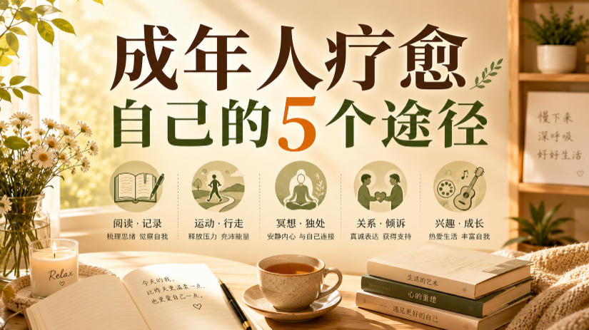 付费文章：成年人疗愈自己的5个途径-悟空知识星球