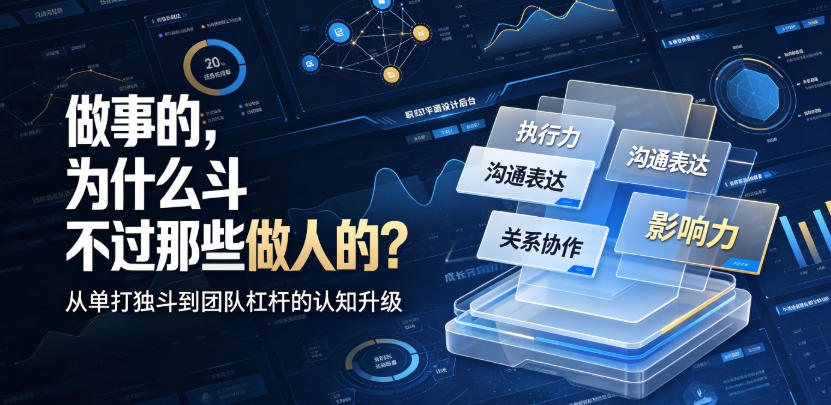 付费文章:做事的,为什么斗不过那些做人的?-悟空知识星球