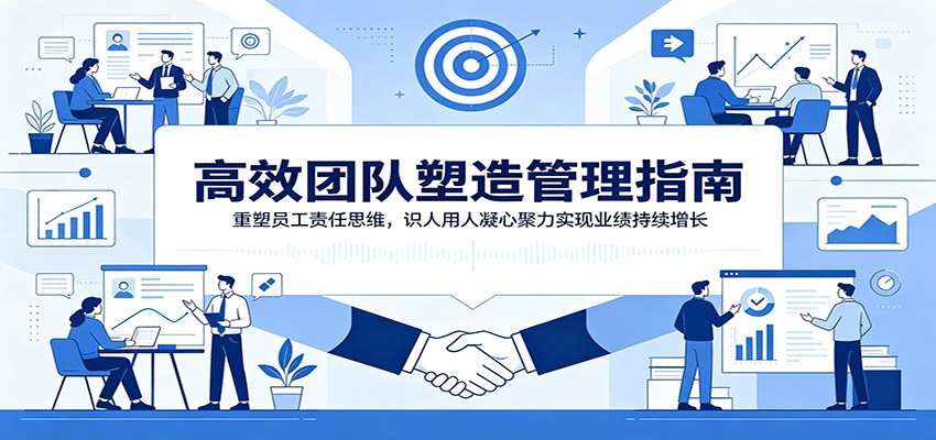 高效团队塑造管理指南：重塑员工责任思维，识人用人凝心聚力实现业绩持续增长-悟空知识星球
