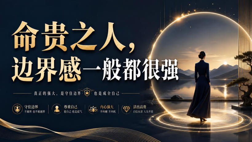 付费文章：命贵之人，边界感一般都很强-悟空知识星球
