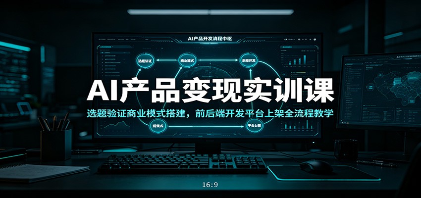 AI产品变现实训课:选题验证商业模式搭建,前后端开发平台上架全流程教学-悟空知识星球