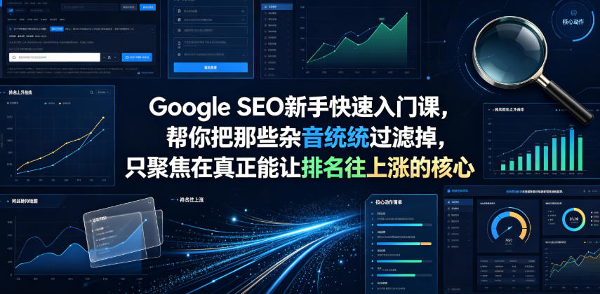 Google SEO新手快速入门课，帮你把那些杂音统统过滤掉，只聚焦在真正能让排名往上涨的核心动作【原创双语字幕】-悟空知识星球