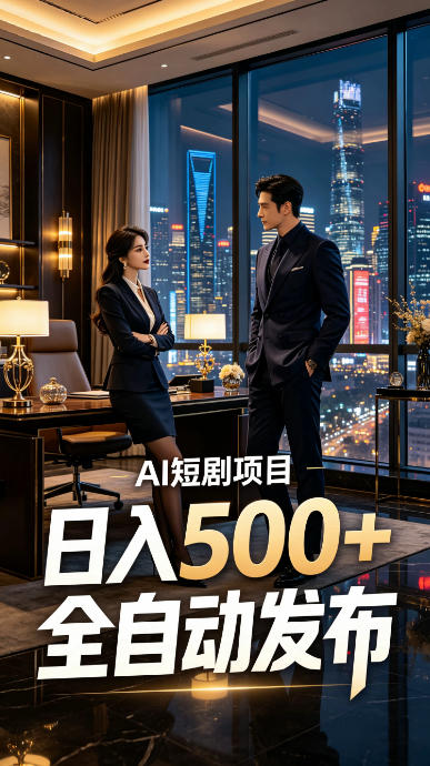 快手AI短剧自动发布,矩阵批量运营变现,轻资产副业项目,日入500+【揭秘】-悟空知识星球