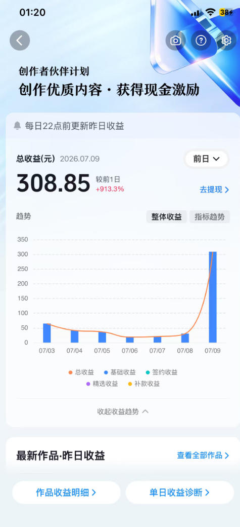 图片[3]-抖音某大佬的AI育儿真人短剧项目，吃伙伴计划+分成计划+光合计划+商单收徒等，单条收益几张-悟空知识星球