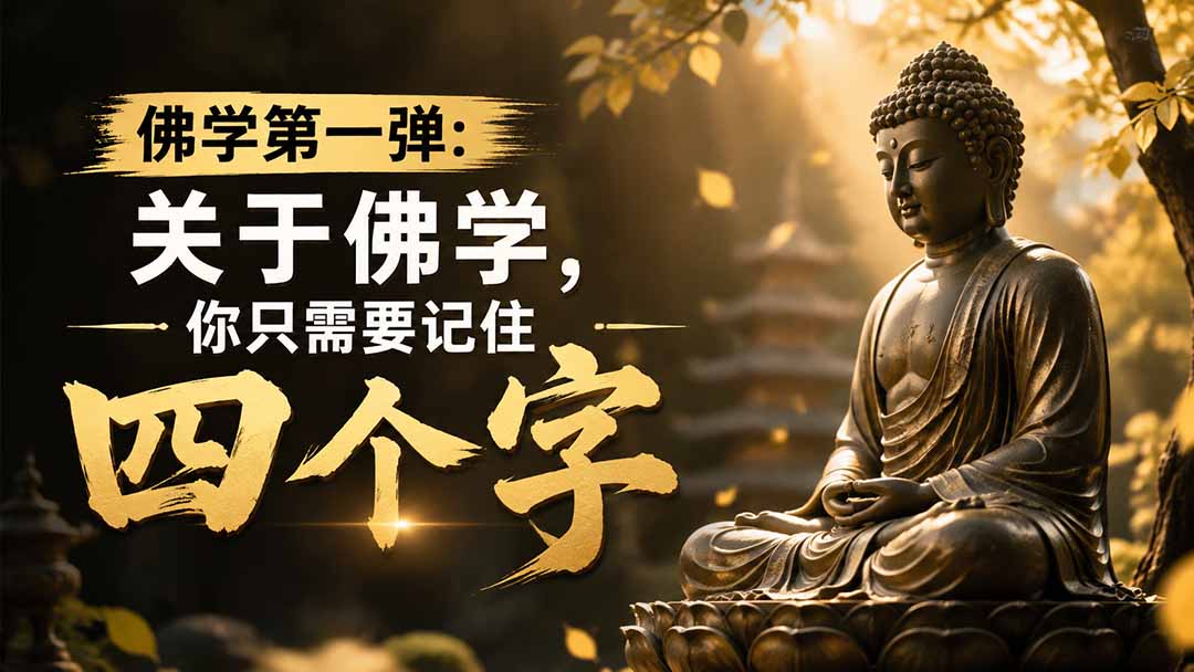 (19728期)付费文章:佛学第一弹:关于佛学,你只需要记住四个字-悟空知识星球
