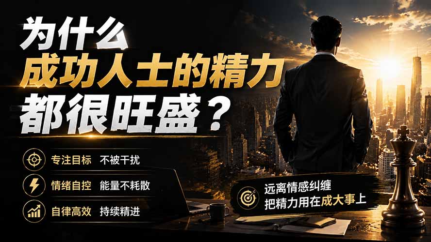 (19754期)付费文章:为什么成功人士的精力都很旺盛?-悟空知识星球