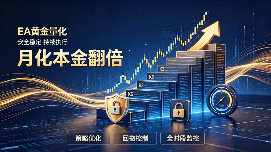 (19714期)全新EA量化打法,月化本金翻倍的全新策略,安全稳定持续输出-悟空知识星球