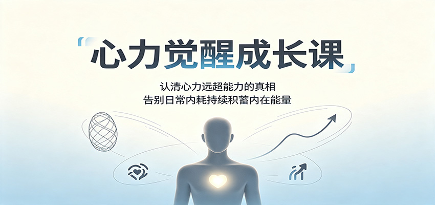 心力觉醒成长课：认清心力远超能力的真相，告别日常内耗持续积蓄内在能量-悟空知识星球