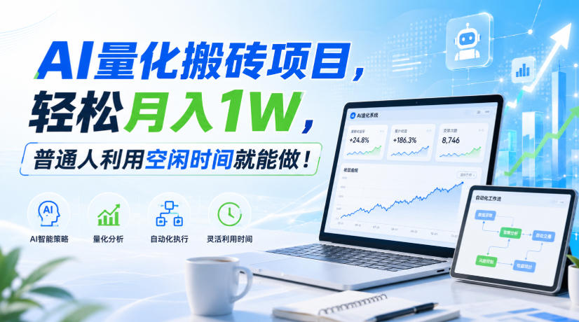 利用AI实现自动量化搬砖,月入万元,任何人都可以做!-悟空知识星球