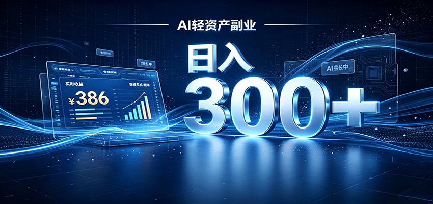 2026 AI轻资产风口,Token中转站小白可入局,日入300+-悟空知识星球