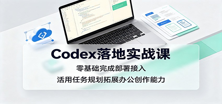 Codex落地实战课：零基础完成部署接入，活用任务规划拓展办公创作能力-悟空知识星球