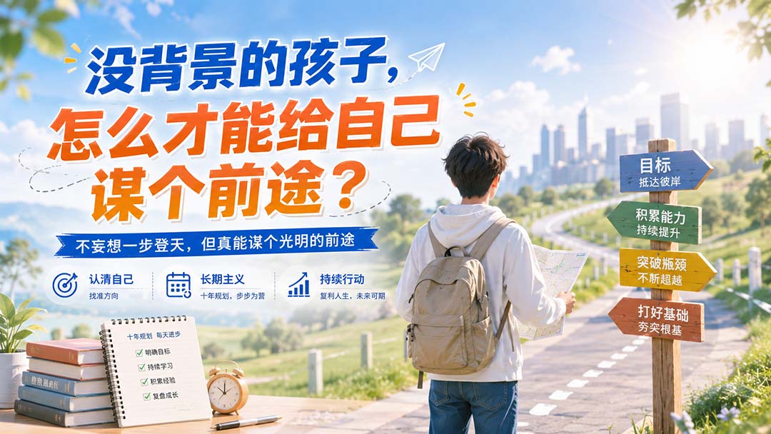 (20180期)付费文章:没背景的孩子,怎么才能给自己谋个前途?-悟空知识星球