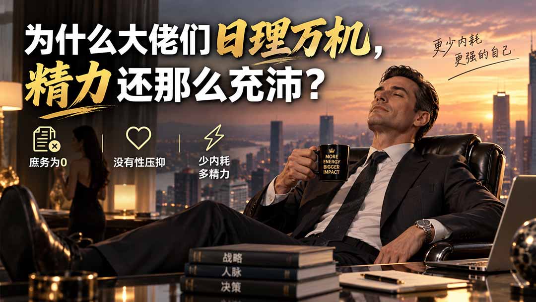 (20244期)付费文章:为什么大佬们日理万机,精力还那么充沛?-悟空知识星球