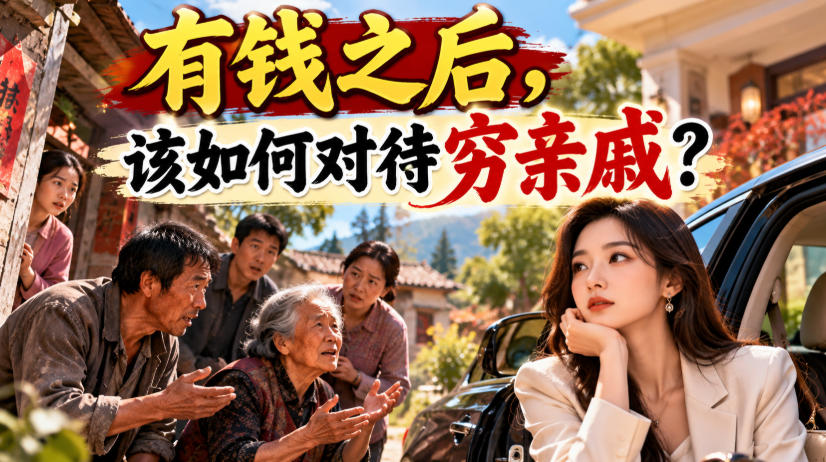 某公众号付费文章:有钱之后,该如何对待穷亲戚?-悟空知识星球