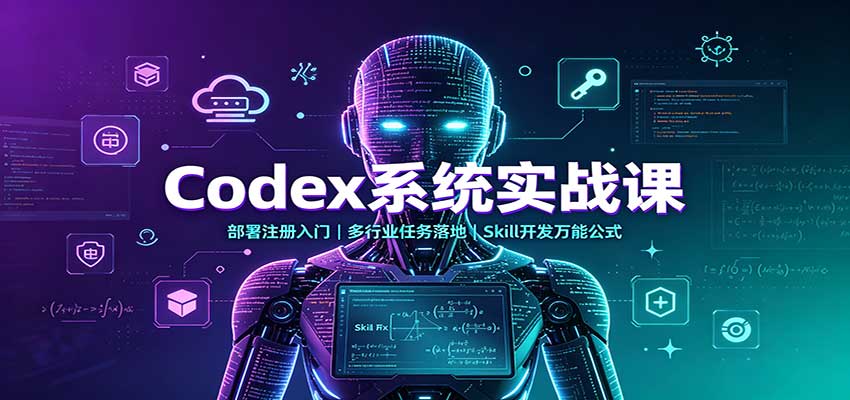 Codex系统实战课:部署注册入门,多行业任务落地,Skill开发万能公式-悟空知识星球