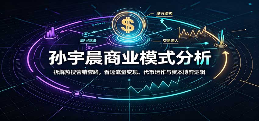 孙宇晨商业模式分析:拆解热搜营销套路,看透流量变现、代币运作与资本博弈逻辑-悟空知识星球