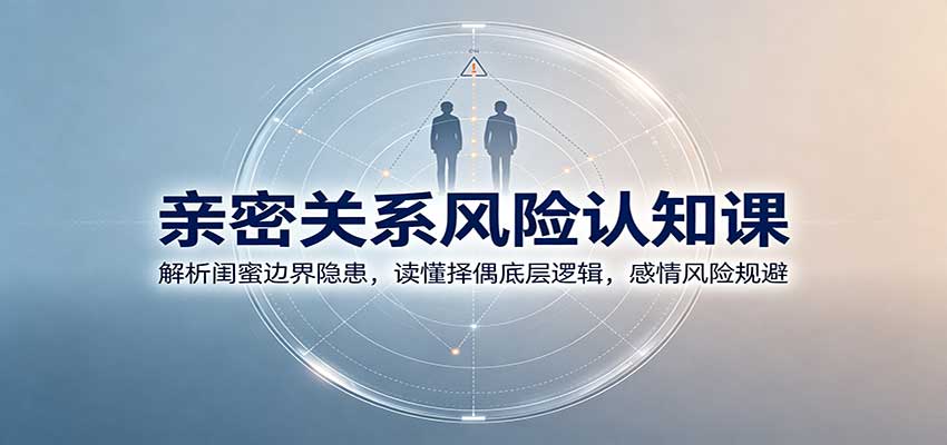 亲密关系风险认知课:解析闺蜜边界隐患,读懂择偶底层逻辑,感情风险规避-悟空知识星球
