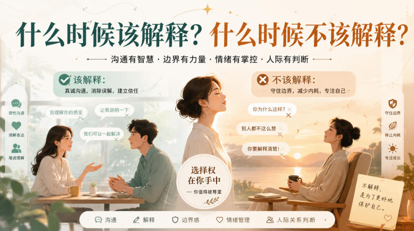 付费文章:什么时候该解释?什么时候不该解释?-悟空知识星球