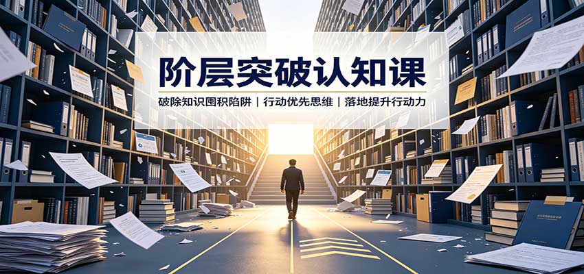 阶层突破认知课：破除知识囤积陷阱，行动优先思维，落地提升行动力-悟空知识星球