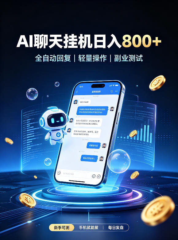AI聊天挂G项目,日入800+,适用个人副业,工作室矩阵操作,无需真人实时值守【揭秘】-悟空知识星球