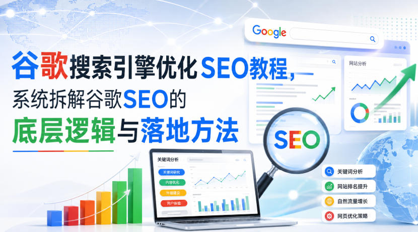小白新君SEO·谷歌搜索引擎优化SEO教程,系统拆解谷歌SEO的底层逻辑与落地方法(部分更新2026)-悟空知识星球