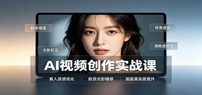 AI视频创作实战课:人物面部情绪调试,真人质感优化,提示词模板与变现方向-悟空知识星球
