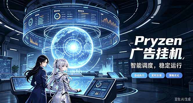 (21102期)Pryzen广告全自动挂机给自己一个交代,门槛低,零基础小白也可以快速上手-悟空知识星球