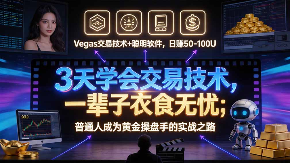 (20841期)“顺势而为交易系统”3天学会交易技术,聪明软件辅助,小白也能看懂趋势交易,日入30-100U,长期稳定-悟空知识星球