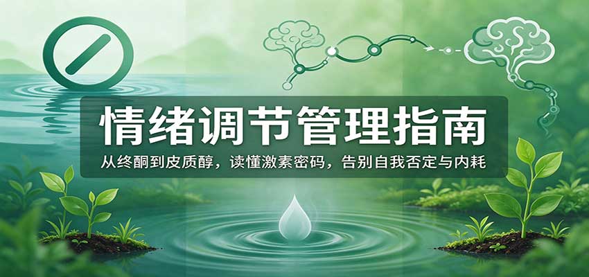 情绪调节管理指南:从睾酮到皮质醇,读懂激素密码,告别自我否定与内耗-悟空知识星球