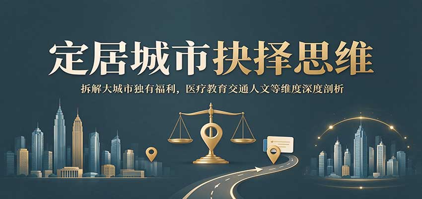 定居城市抉择思维：拆解大城市独有福利，医疗教育交通人文等维度深度剖析-悟空知识星球