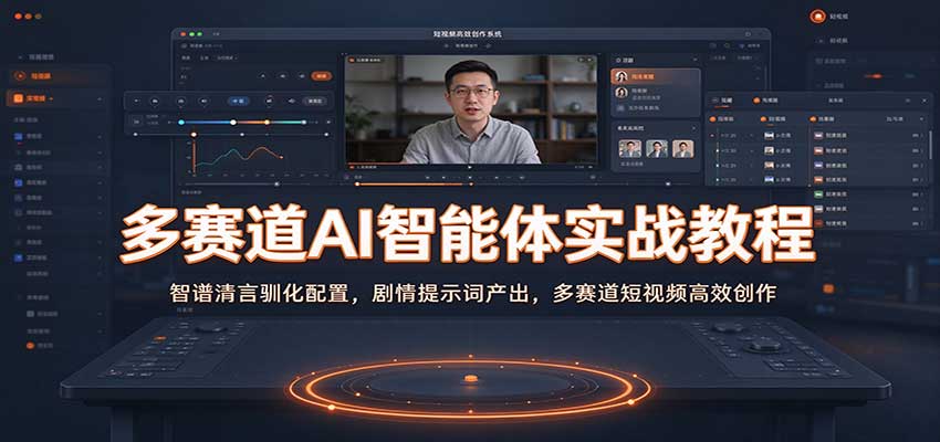 多赛道AI智能体实战教程:智谱清言驯化配置,剧情提示词产出,多赛道短视频高效创作-悟空知识星球