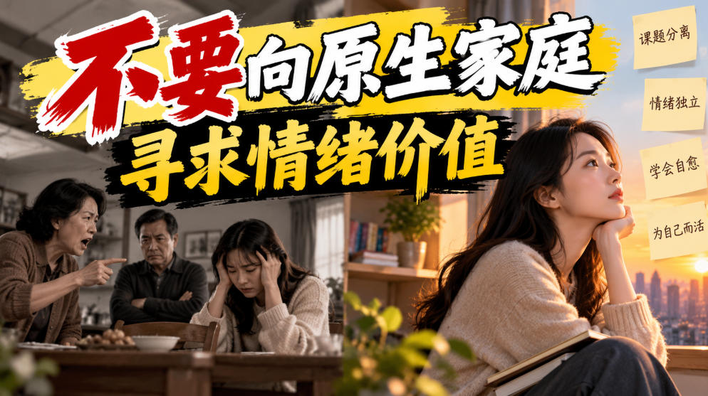 某公众号付费文章:不要向原生家庭寻求情绪价值-悟空知识星球