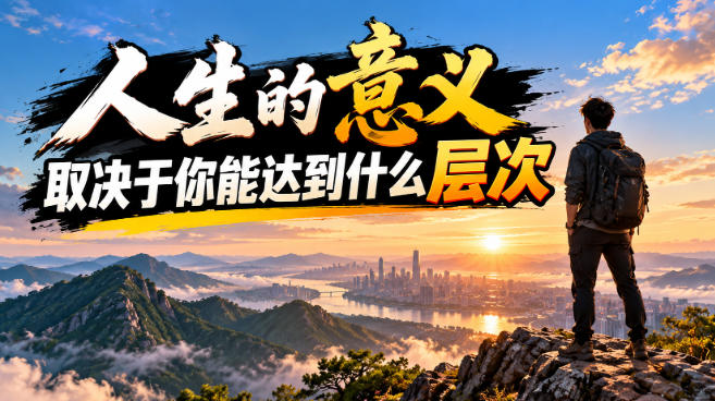 某公众号付费文章:人生的意义,取决于你能达到什么层次-悟空知识星球